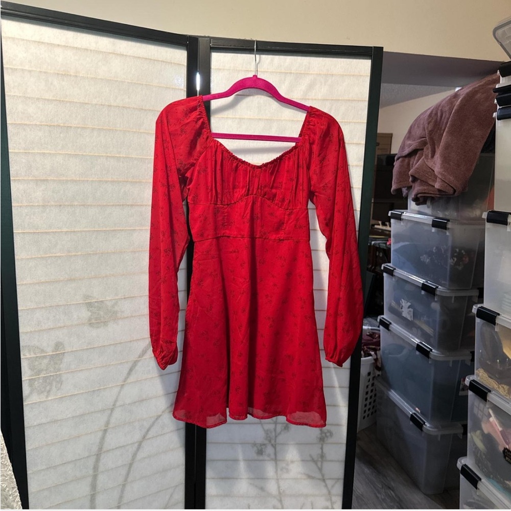 Hollister Red Mini Dress